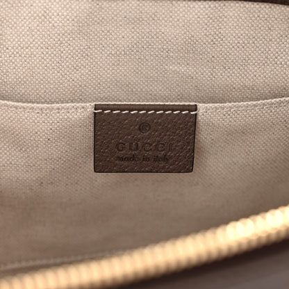 Gucci GG Supreme Monogram Equestrian Web Small Ophidia Tote Bag Beige Multicolor New Acero 6 of 10