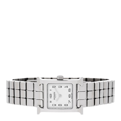 Hermes Stainless Steel 17.2mm Heure H Hour Quartz Watch 2 of 5