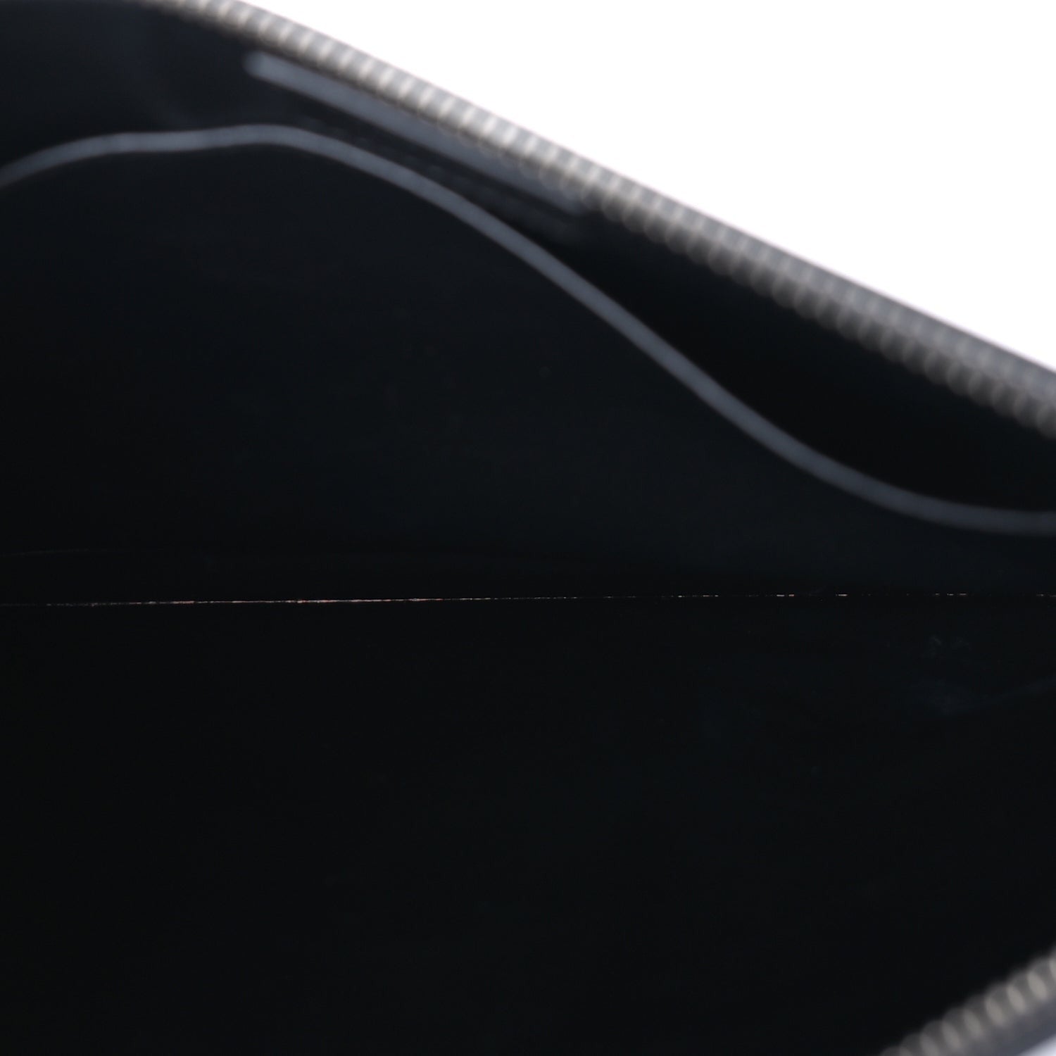 Givenchy Calfskin Paris Print Medium Cosmetic Pouch  Black 5 of 6