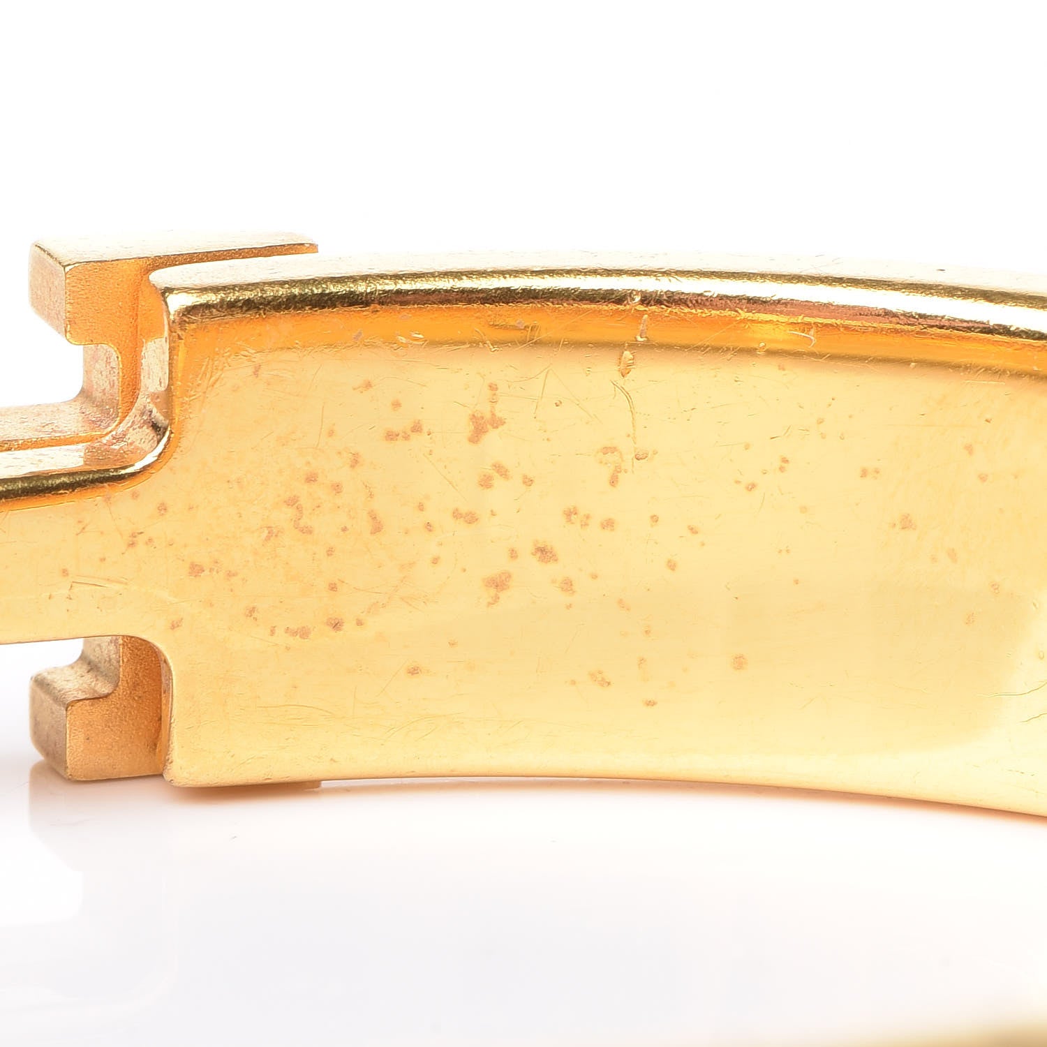 Hermes Enamel Narrow Clic Clac H Bracelet GM Black 5 of 5