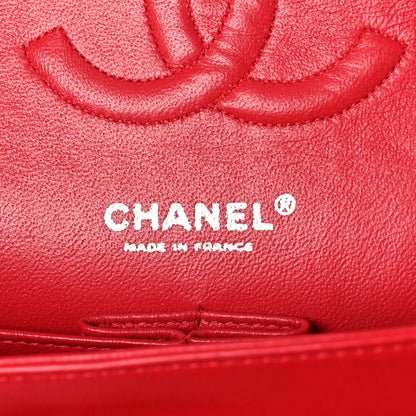 Chanel Lambskin Quilted Medium Double Flap Red 5 of 8