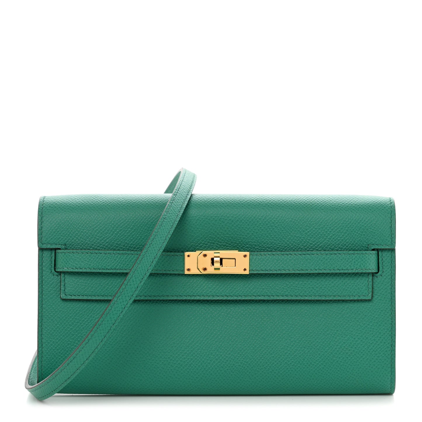 Epsom Kelly Wallet To Go Vert Jade