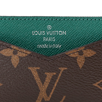 Louis Vuitton Monogram Kirigami Card Holder Insert Borneo Green 6 of 7
