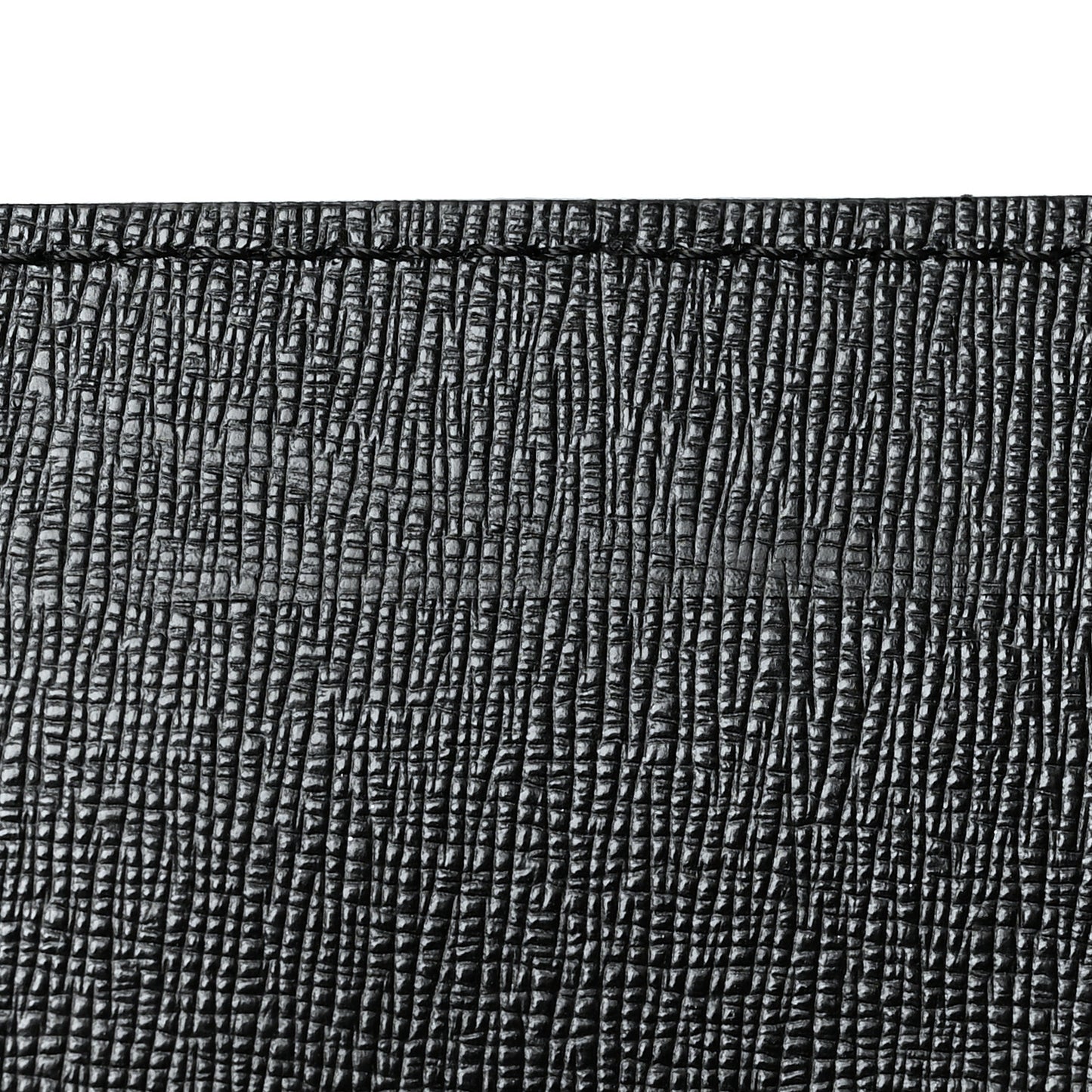 Saffiano Striped Diag Bag Black White