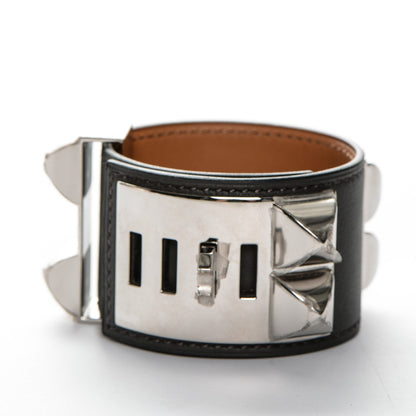 Hermes Swift Collier de Chien CDC Bracelet Etain S 3 of 7