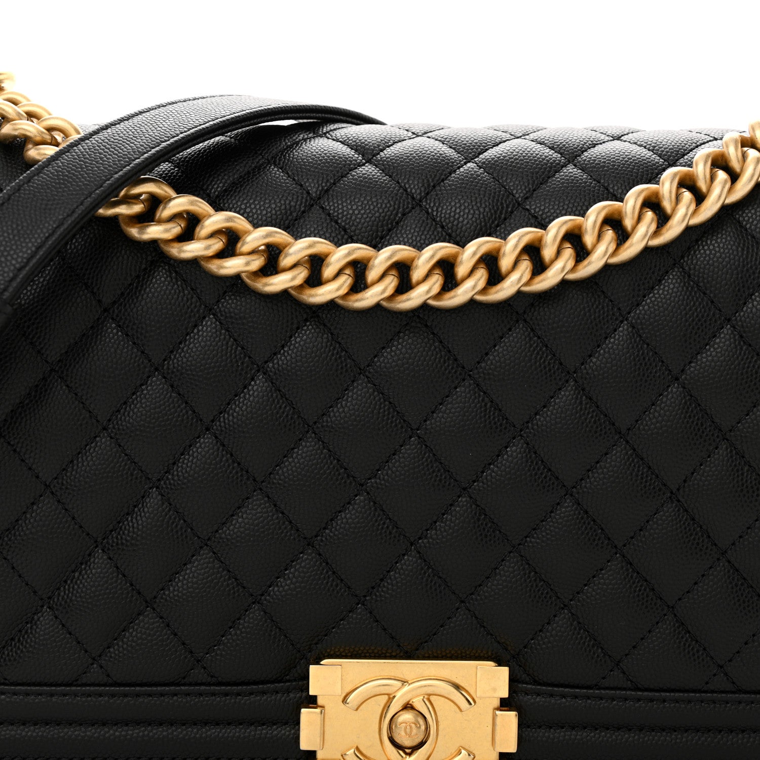 Chanel Calfskin Quilted New Medium Boy Flap Black 8 of 11