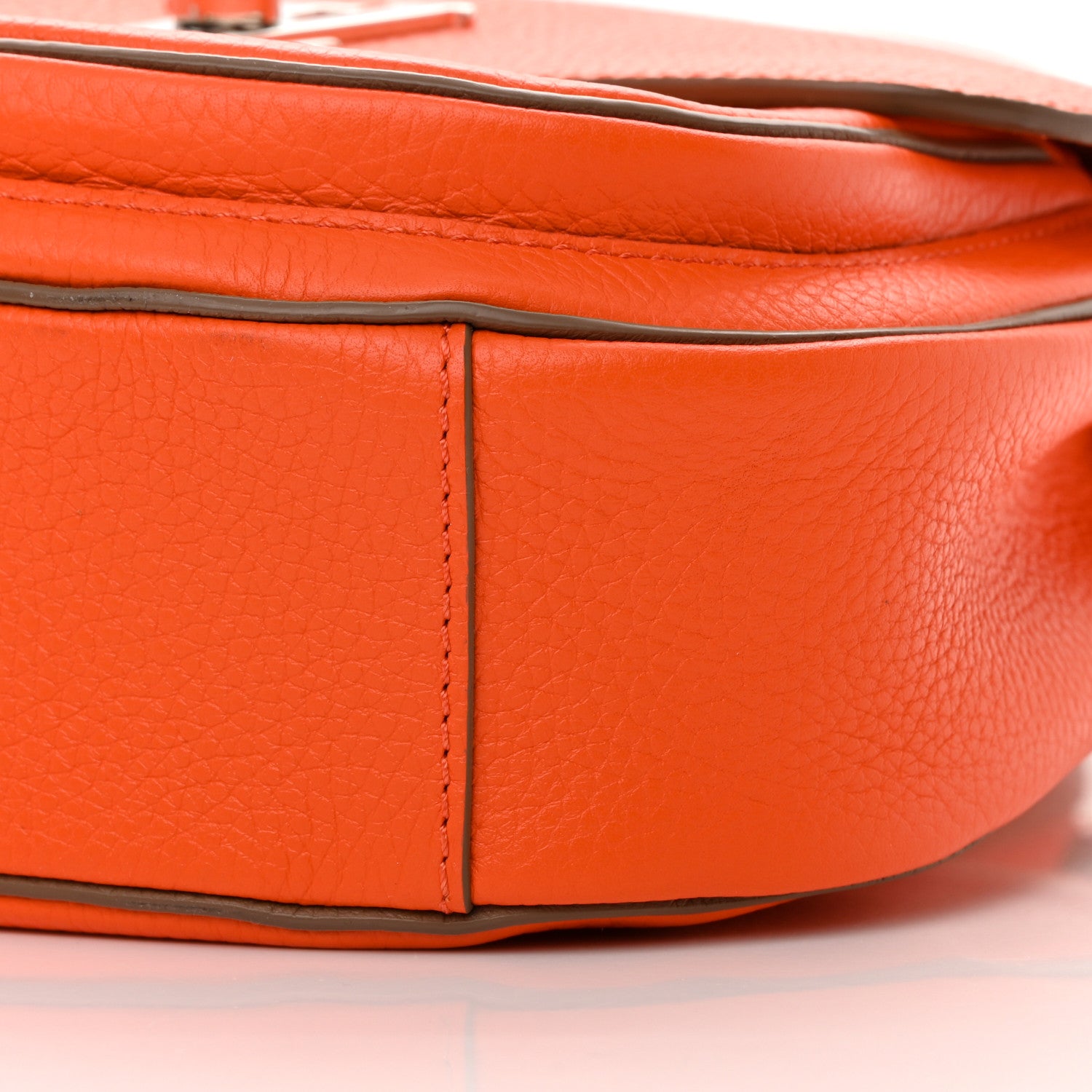 Louis Vuitton Taurillon Marceau Tangerine Taupe 8 of 17