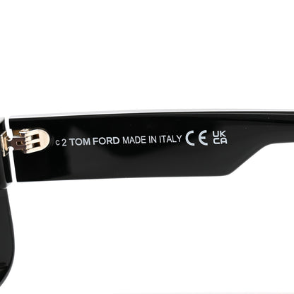 Tom Ford Acetate Turner Sunglasses TF1011 Black 6 of 8