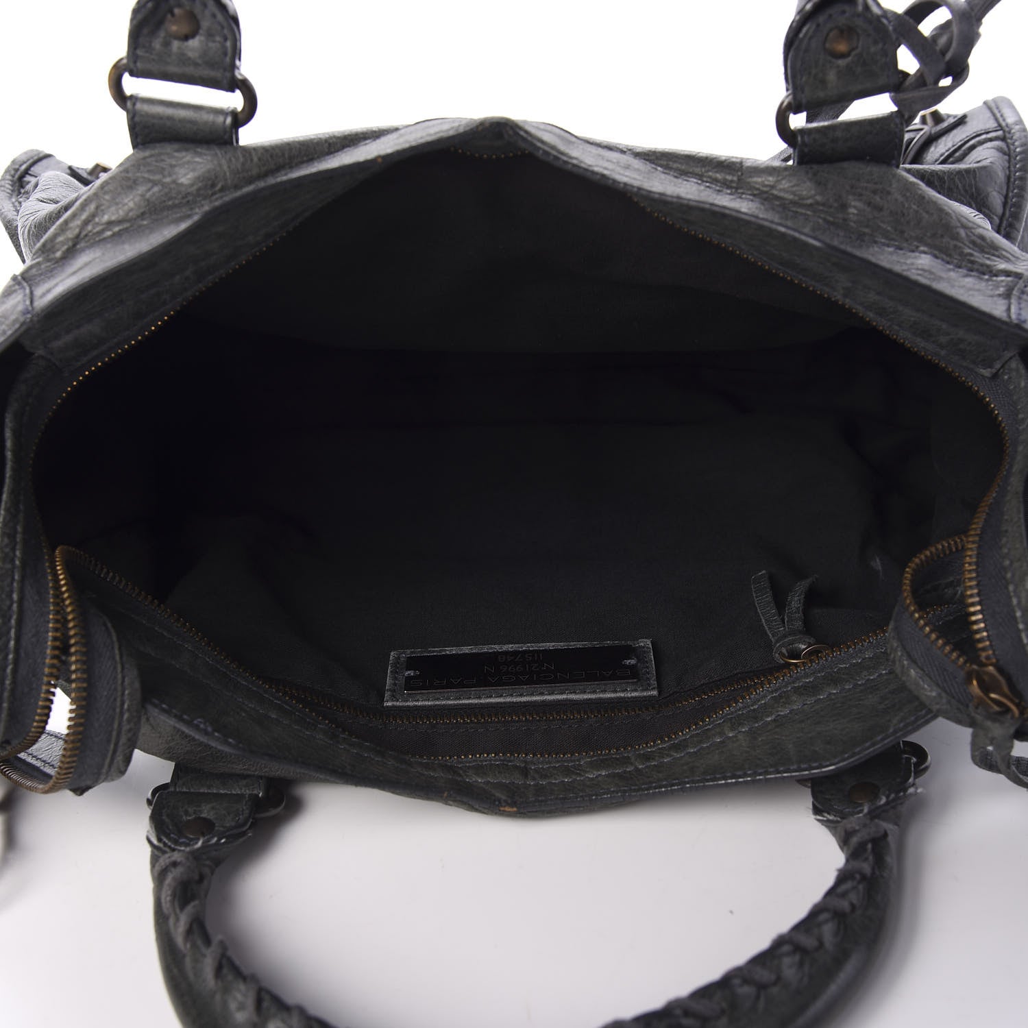 Balenciaga Agneau Classic Hardware City Anthracite 4 of 8