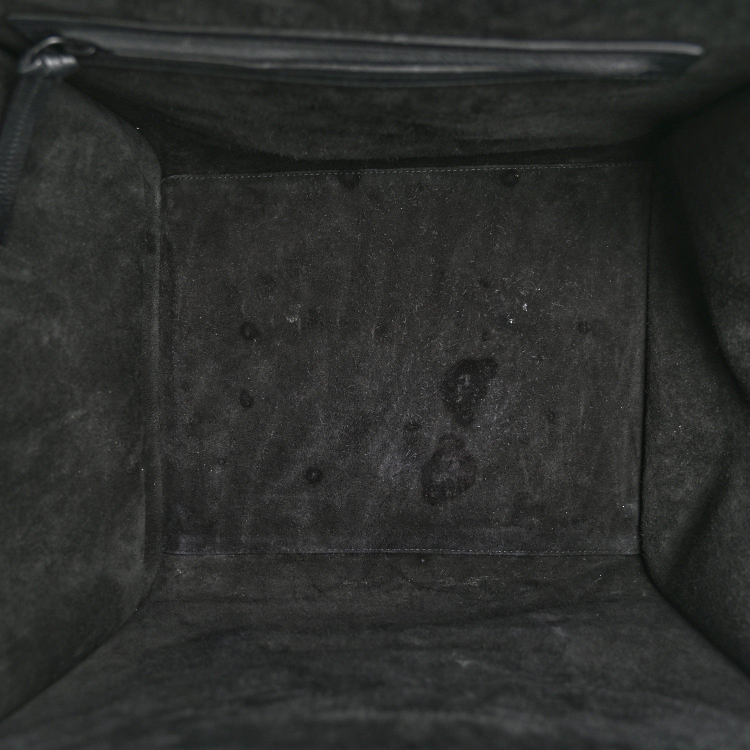 Celine Grained Calfskin Medium Phantom Luggage Black 5 of 11