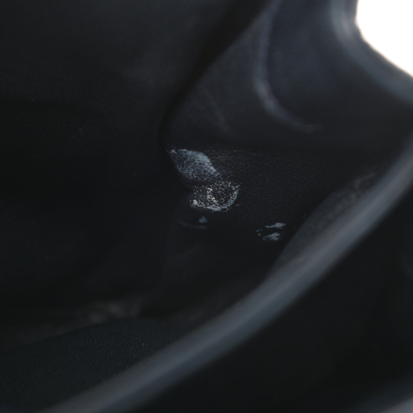 Lambskin CC Tassel Shoulder Bag Navy