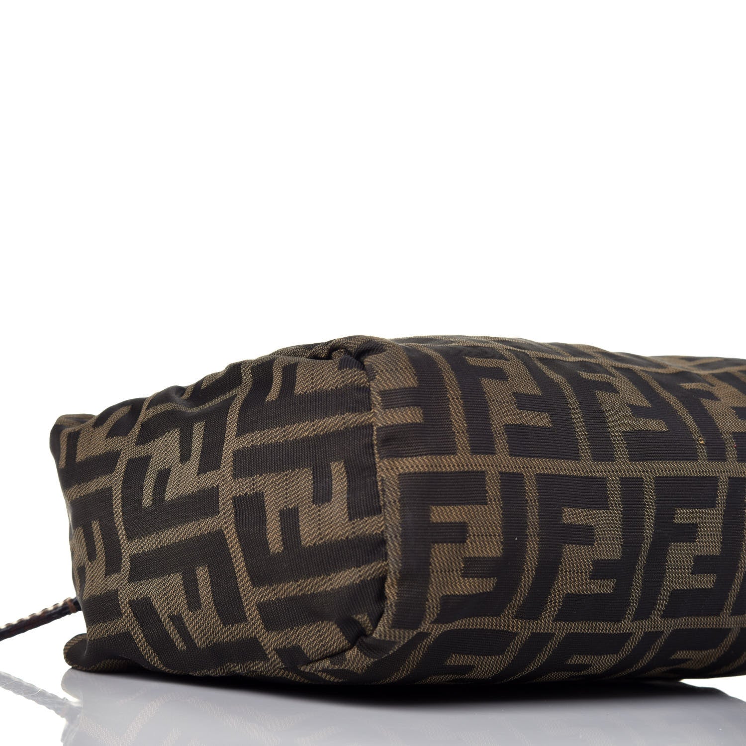 Fendi Fabric FF 1925 Mini Cosmetic Bag Tobacco 8 of 10