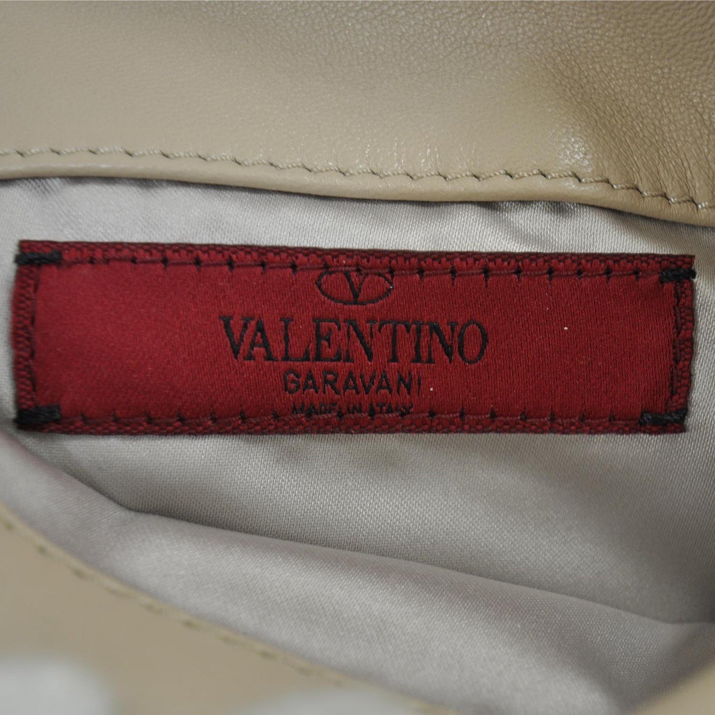 Leather Flower Flap Bag