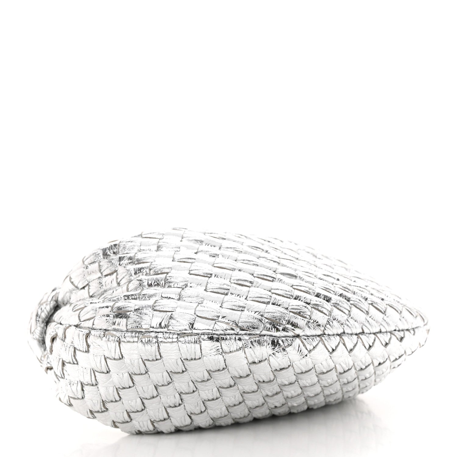 Bottega Veneta Metallic Nappa Intrecciato Mini Jodie Silver 4 of 10