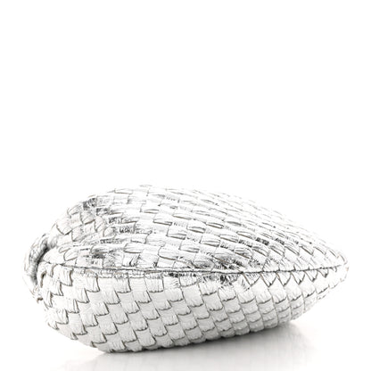 Bottega Veneta Metallic Nappa Intrecciato Mini Jodie Silver 4 of 10
