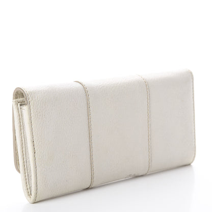 Burberry Grainy Calfskin Continental Wallet Stone 2 of 5