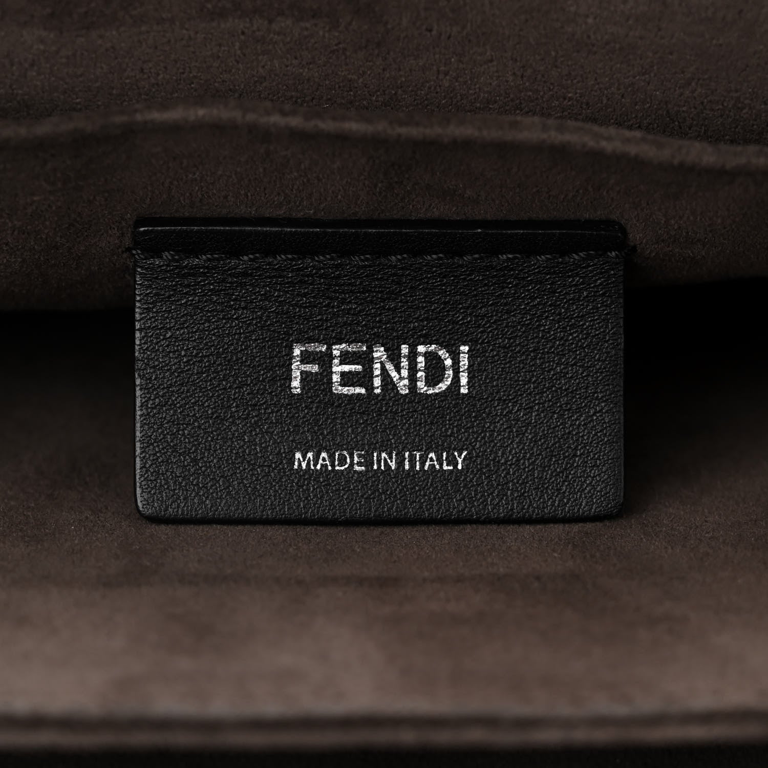 Fendi Vitello Liberty Scalloped Studded Kan I Shoulder Bag Bordeaux 6 of 13