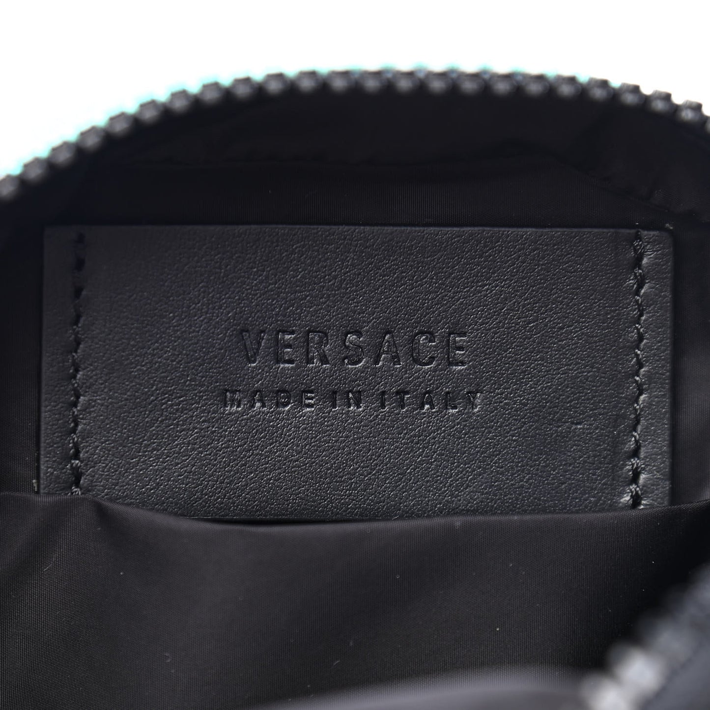 Nylon Baroque Print Small Crossbody Bag Black