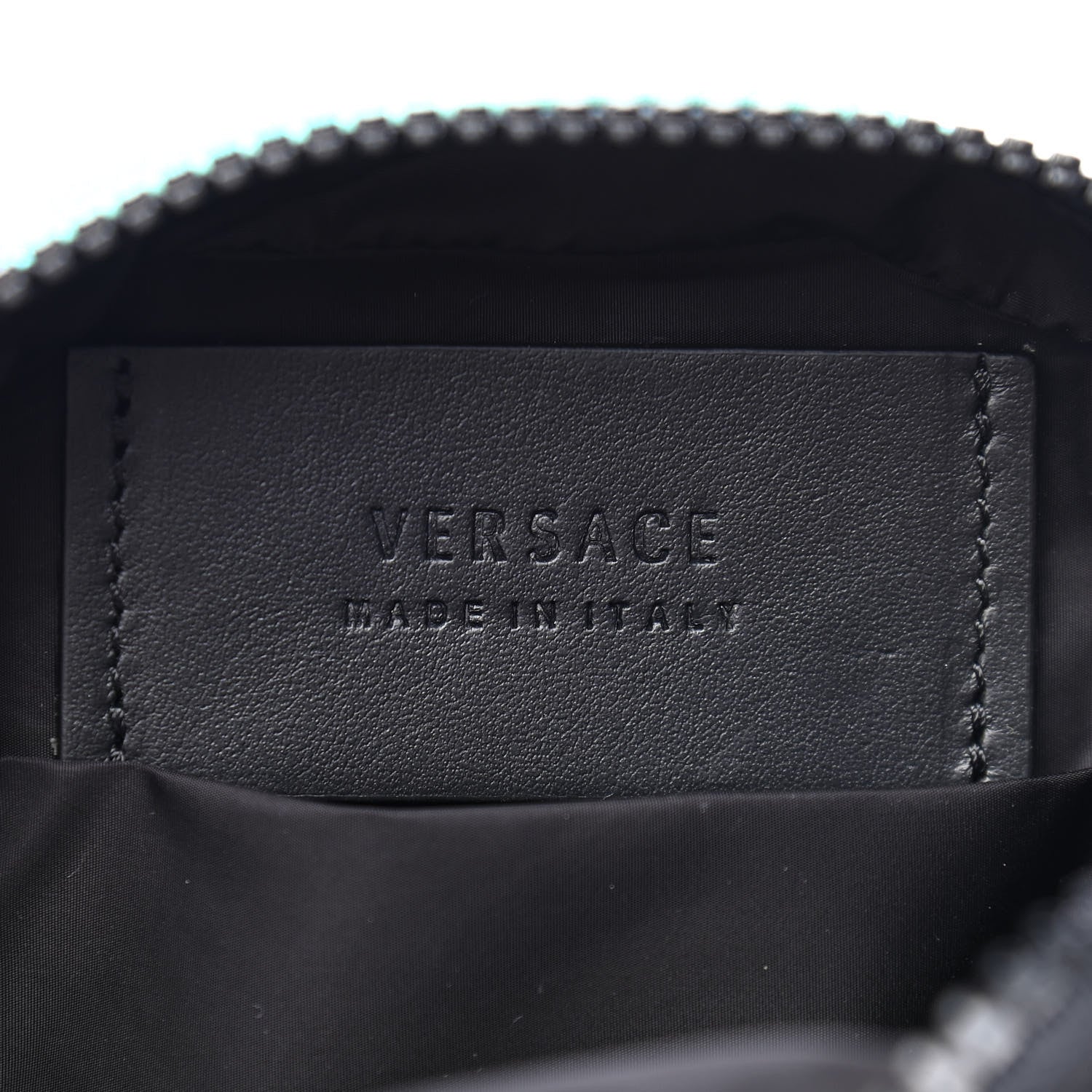 Versace Nylon Baroque Print Small Crossbody Bag Black 5 of 7