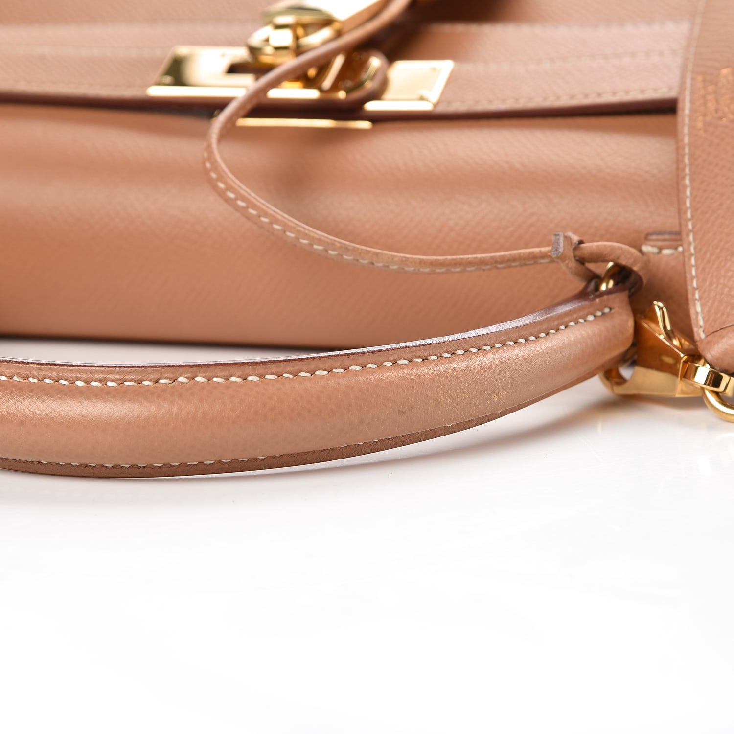 Hermes Courchevel Kelly Sellier 32 Gold 16 of 38