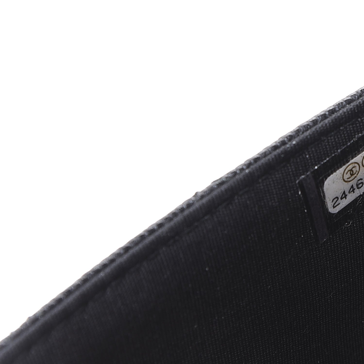 Chanel Caviar Quilted Golden Class Wallet On Chain WOC Black 8 of 10