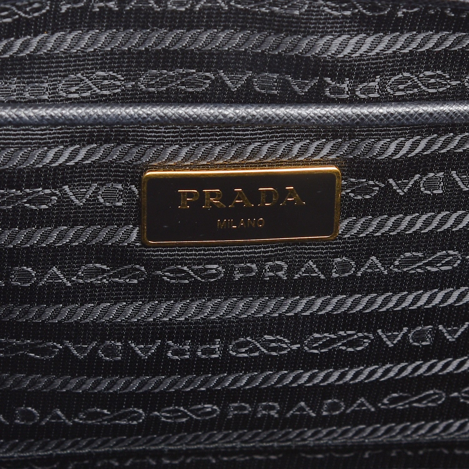 Prada Saffiano Lux Large Tote Black 6 of 7