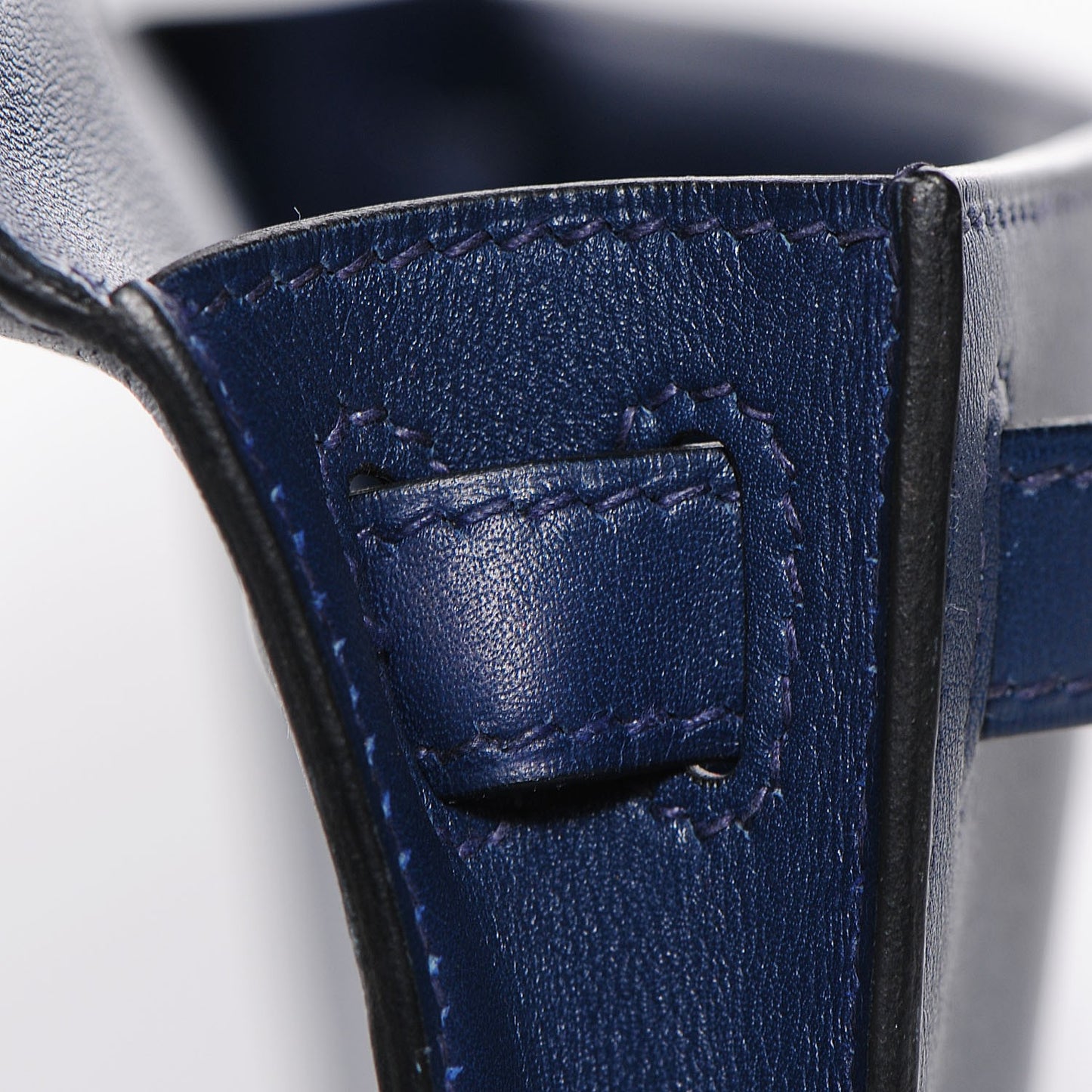 Swift Kelly Cut Clutch Pochette Bleu De Malte