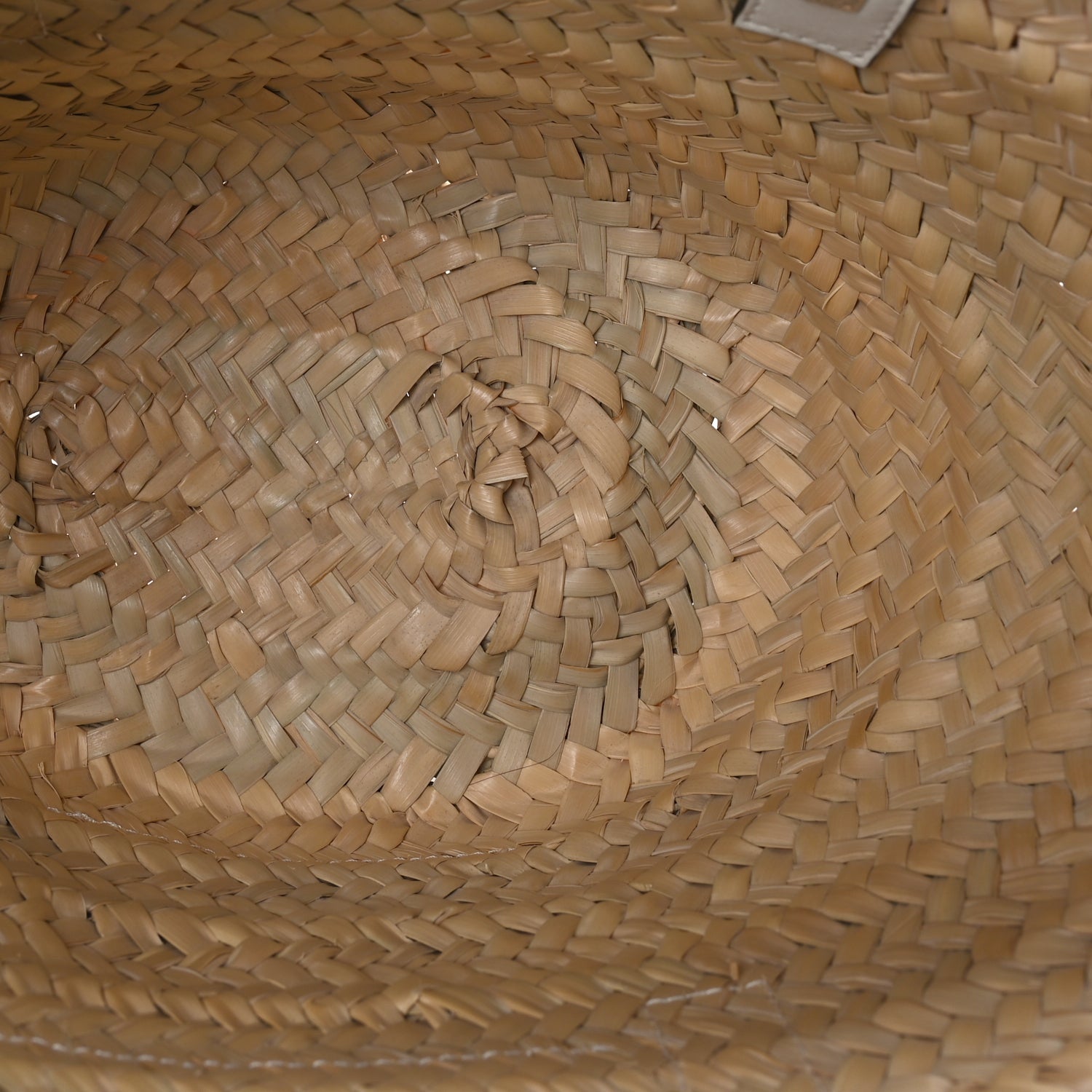 Tag Heuer Raffia Small Basket Tote Bag Natural White Natural White 4 of 8