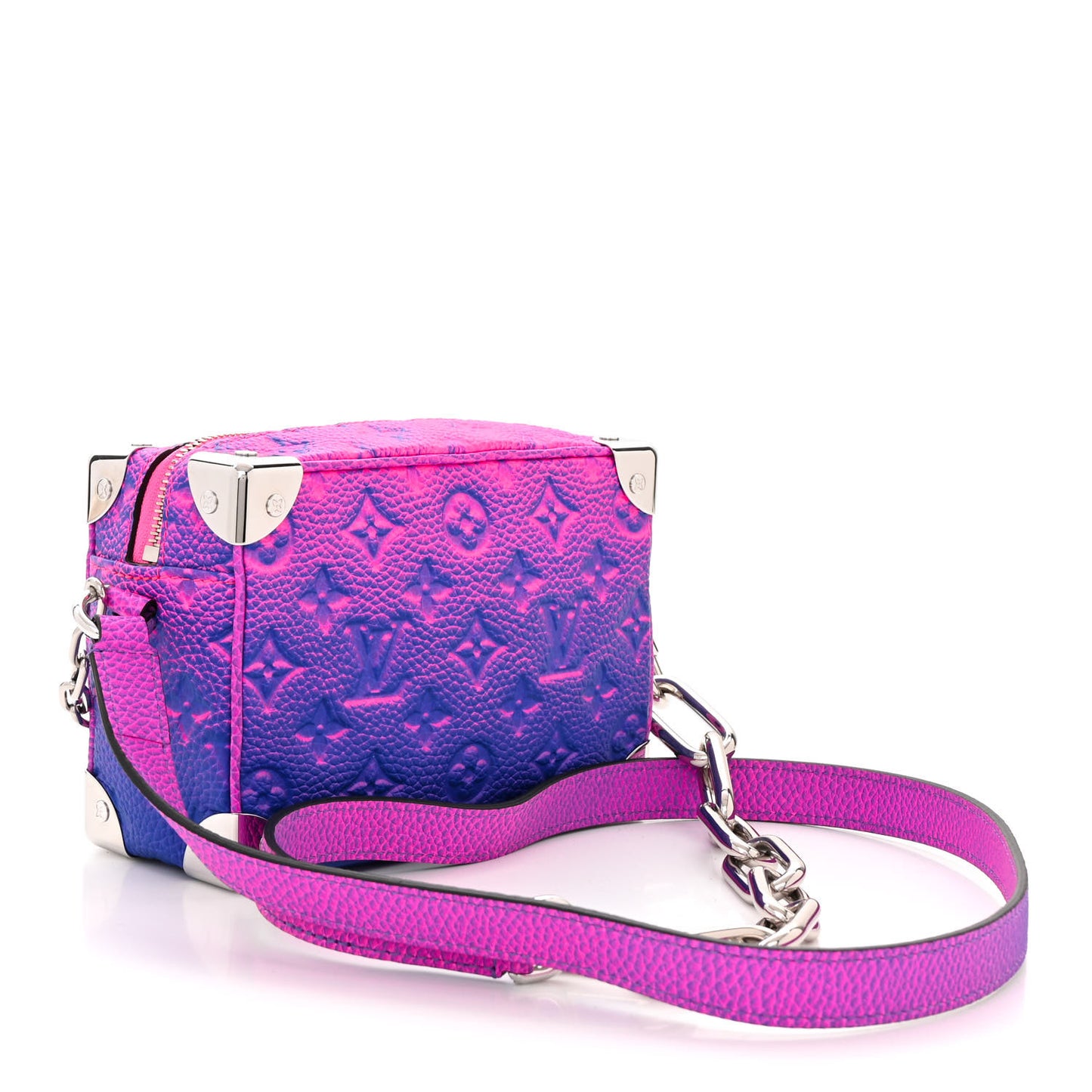 Taurillon Illusion Mini Soft Trunk Bleu Rose