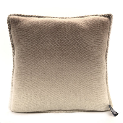 Hermes Tibetan Yak Yack'n'Dye Pillow PM Ecru Gris Fonce 2 of 8