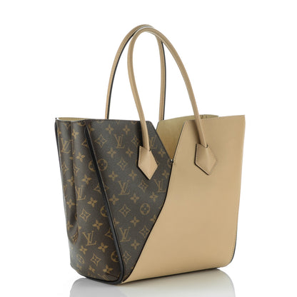 Louis Vuitton Calfskin Monogram Kimono Tote Dune 3 of 7