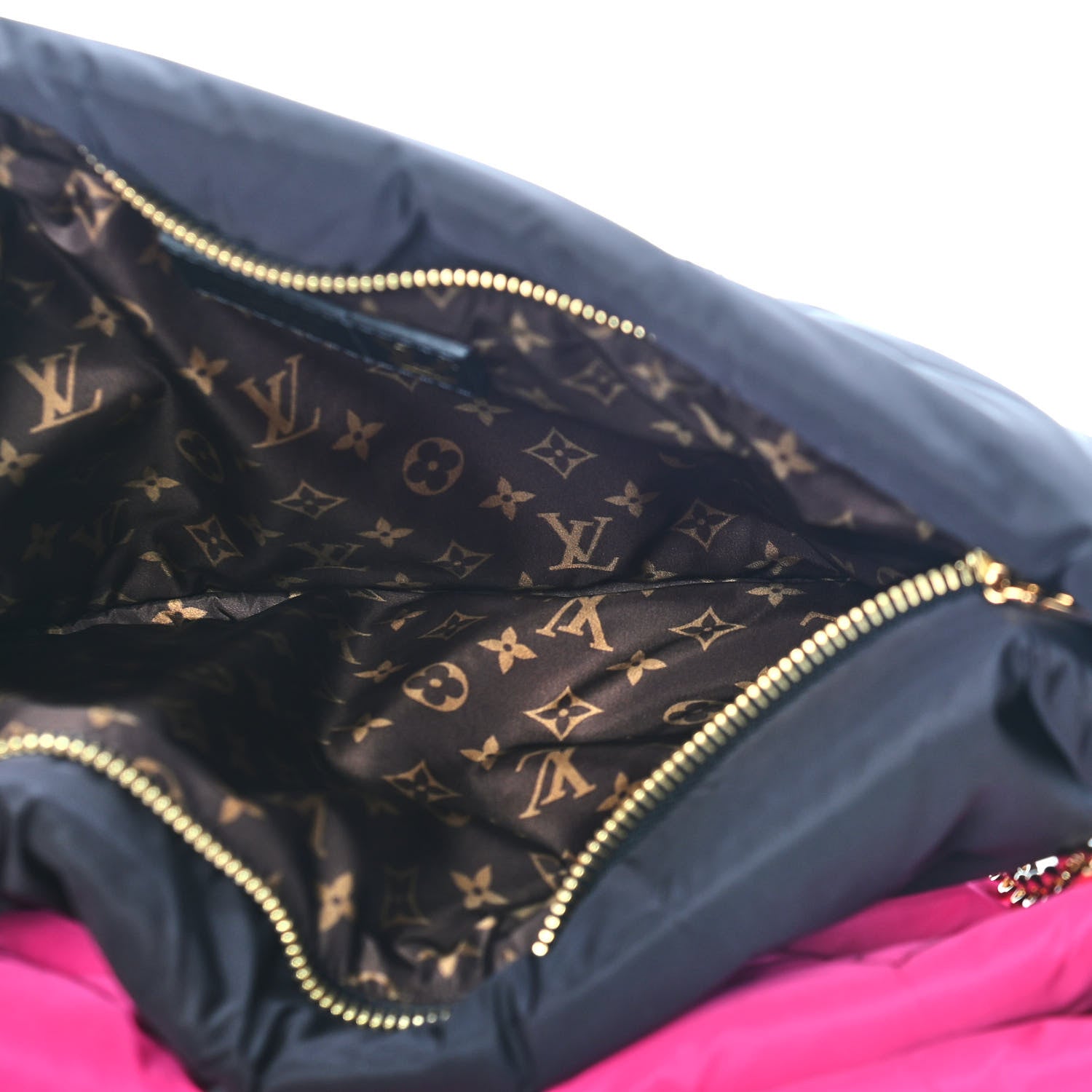 Louis Vuitton Econyl Monogram Pillow Maxi Multi Pochette Accessories Black Fuchsia 4 of 8
