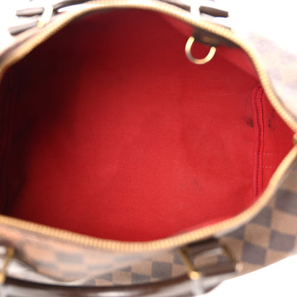 Louis Vuitton Damier Ebene Speedy Bandouliere 30 5 of 12