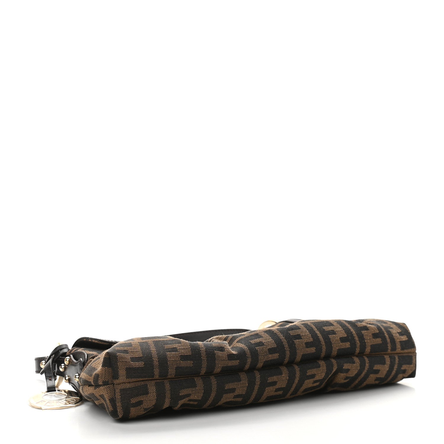 Fendi Zucca Small Chef Shoulder Bag Tobacco 4 of 9