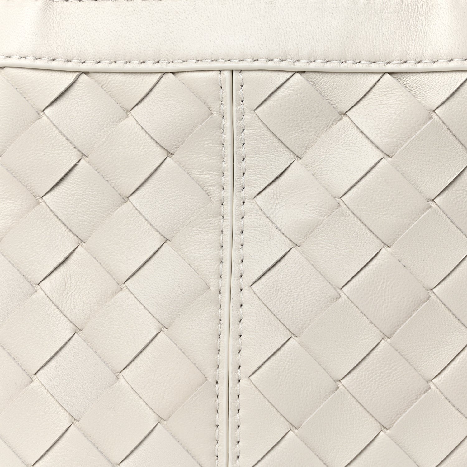 Bottega Veneta Nappa Intrecciato Small Flip Flap Tote Chalk 3 of 9