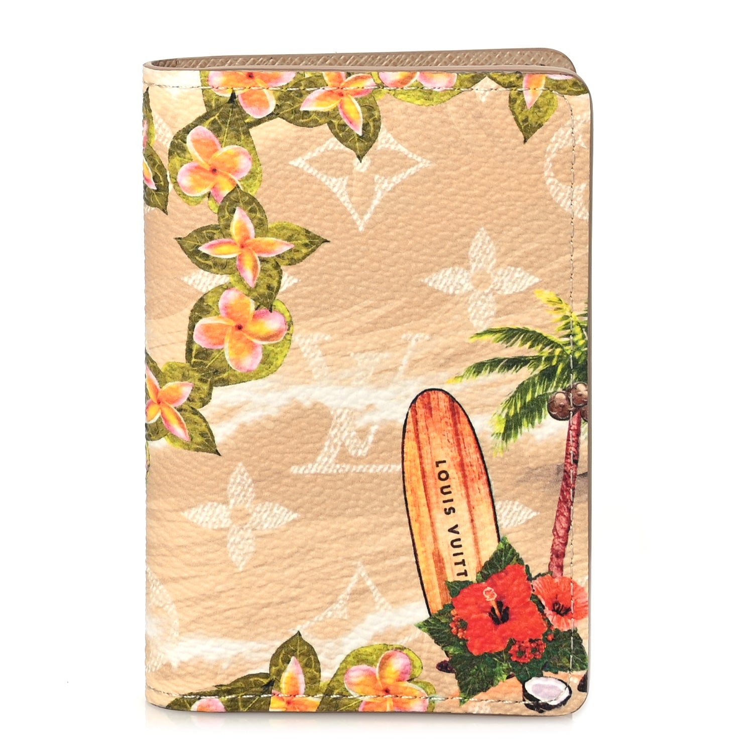 Louis Vuitton Monogram Surfin' Pocket Organizer NM Sand 1 of 7