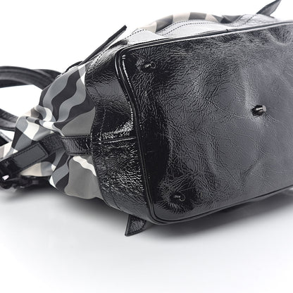 Burberry Nylon Beat Check Lowry Black 9 of 10