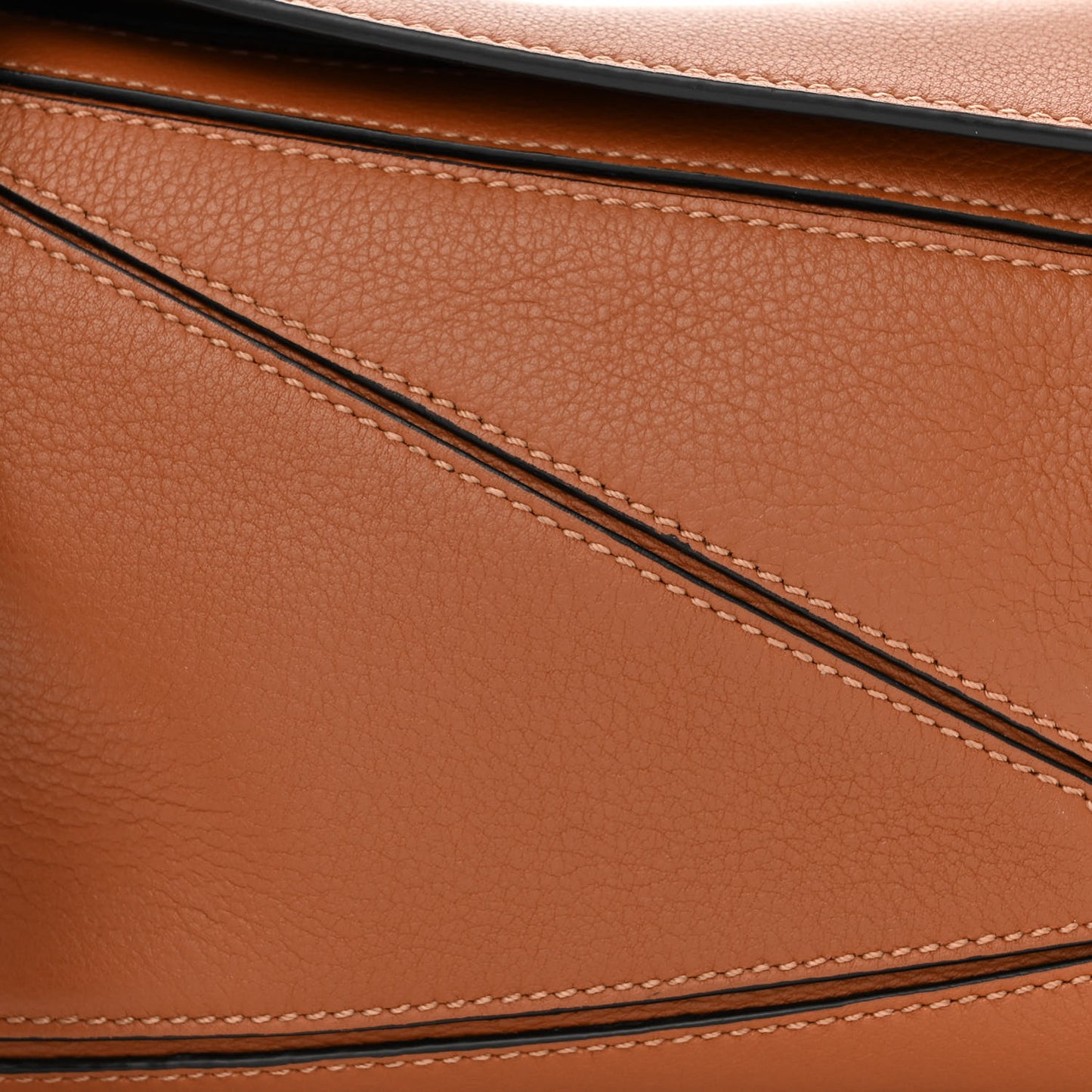 Calfskin Mini Puzzle Bag Tan