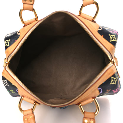 Louis Vuitton Monogram Multicolor Courtney MM Black 5 of 9