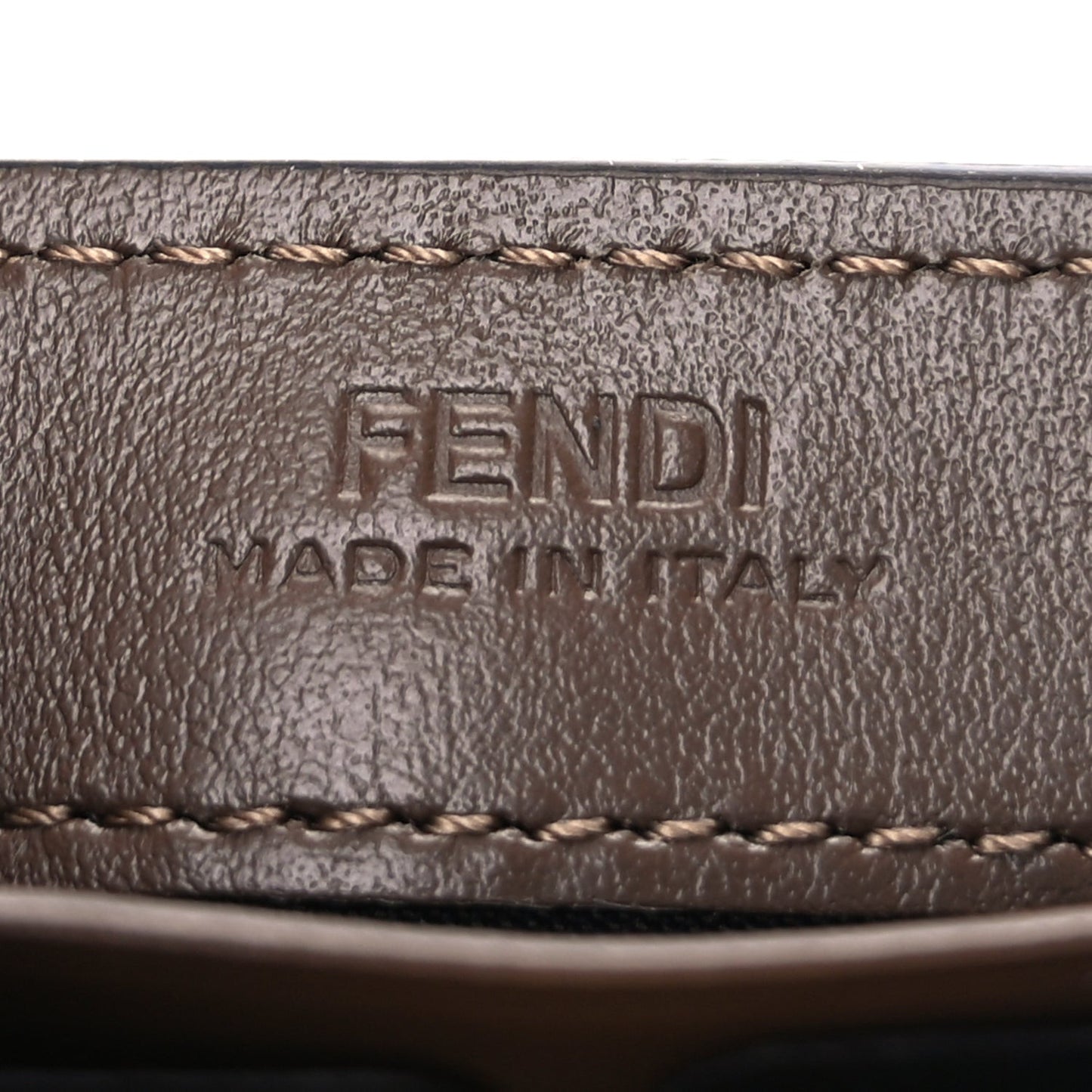 Vitello Soft F is  Bi-Color FF 1974 Embossed Continental Envelope Wallet On Chain  Maya Black
