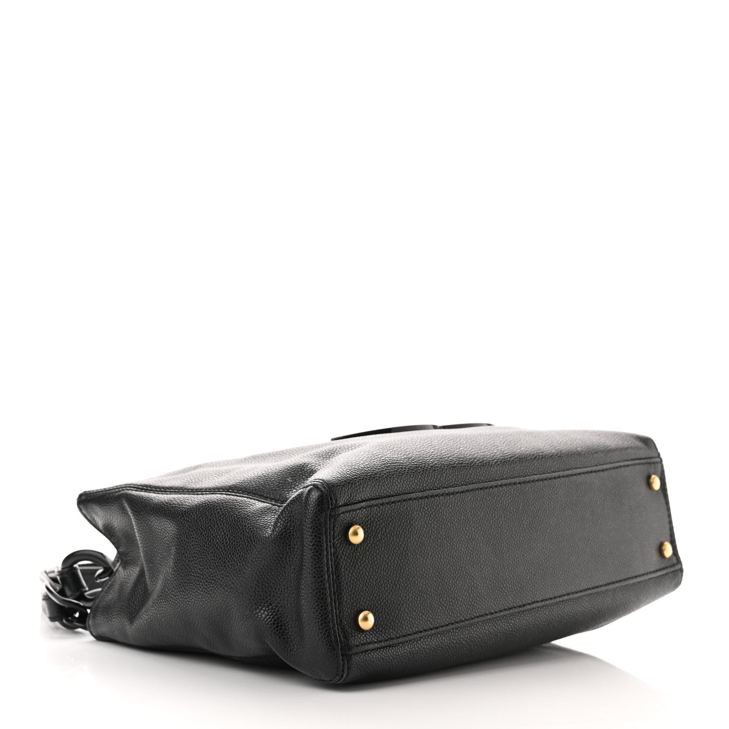 Chanel Caviar Bekko Chain Tote Black 4 of 13