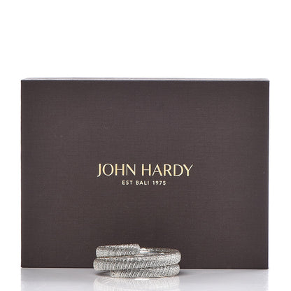 John Hardy Sterling Silver Classic Chain Double Coil Bracelet M 6 of 6