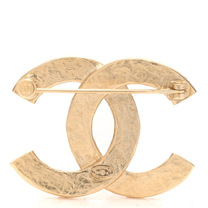 Chanel CC Logo Brooch Gold 3 of 5