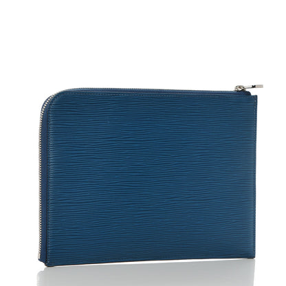 Louis Vuitton Epi Pochette Jour PM Blue Celeste 3 of 6