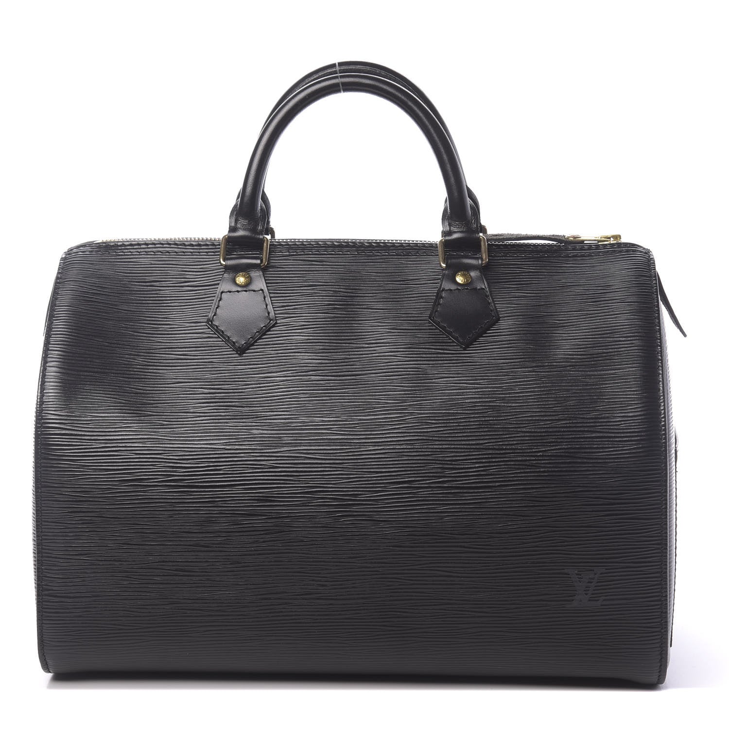 Louis Vuitton Epi Speedy 30 Black 1 of 10