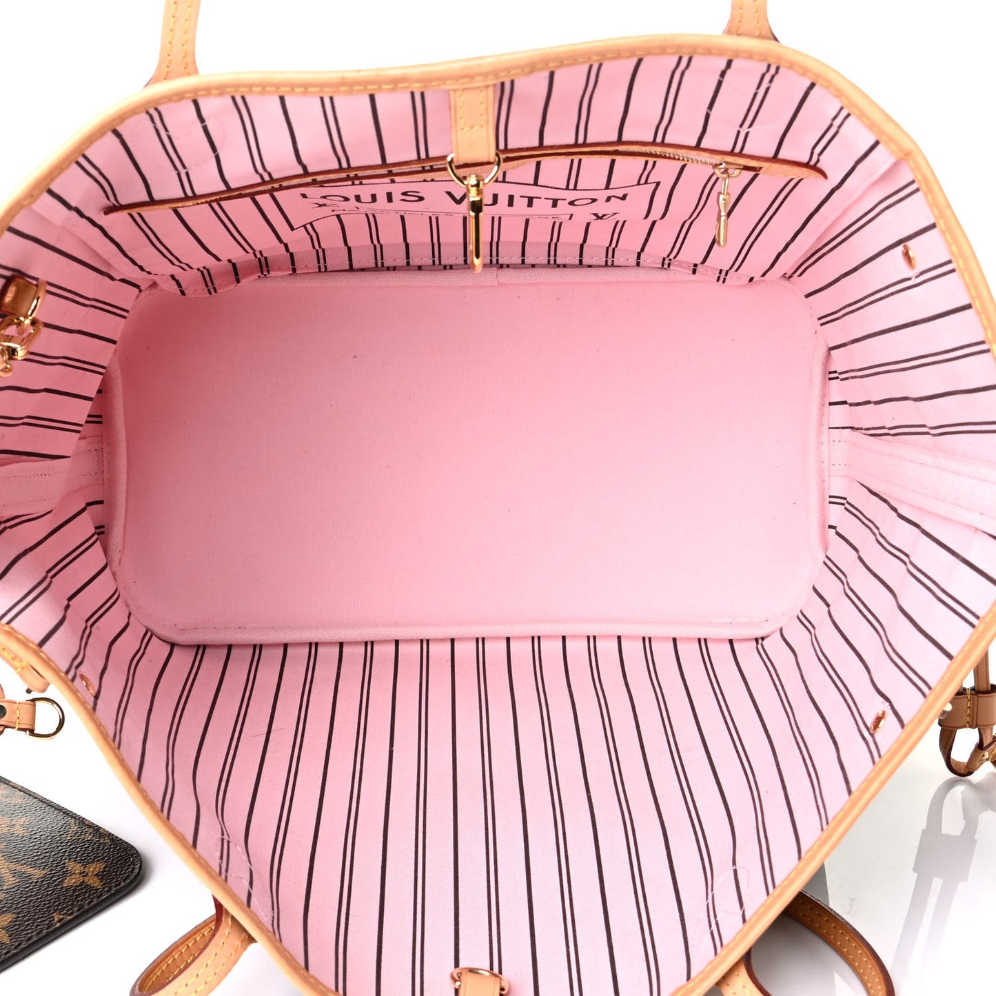 Monogram Neo Neverfull MM Rose Ballerine