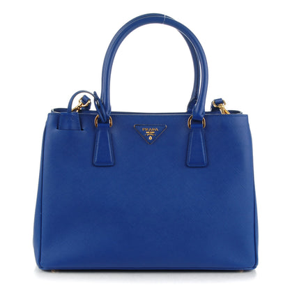 Prada Saffiano Lux Medium Tote Royal 1 of 8