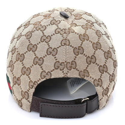 Gucci Monogram Web Baseball Hat XS  Beige Cocoa 4 of 7