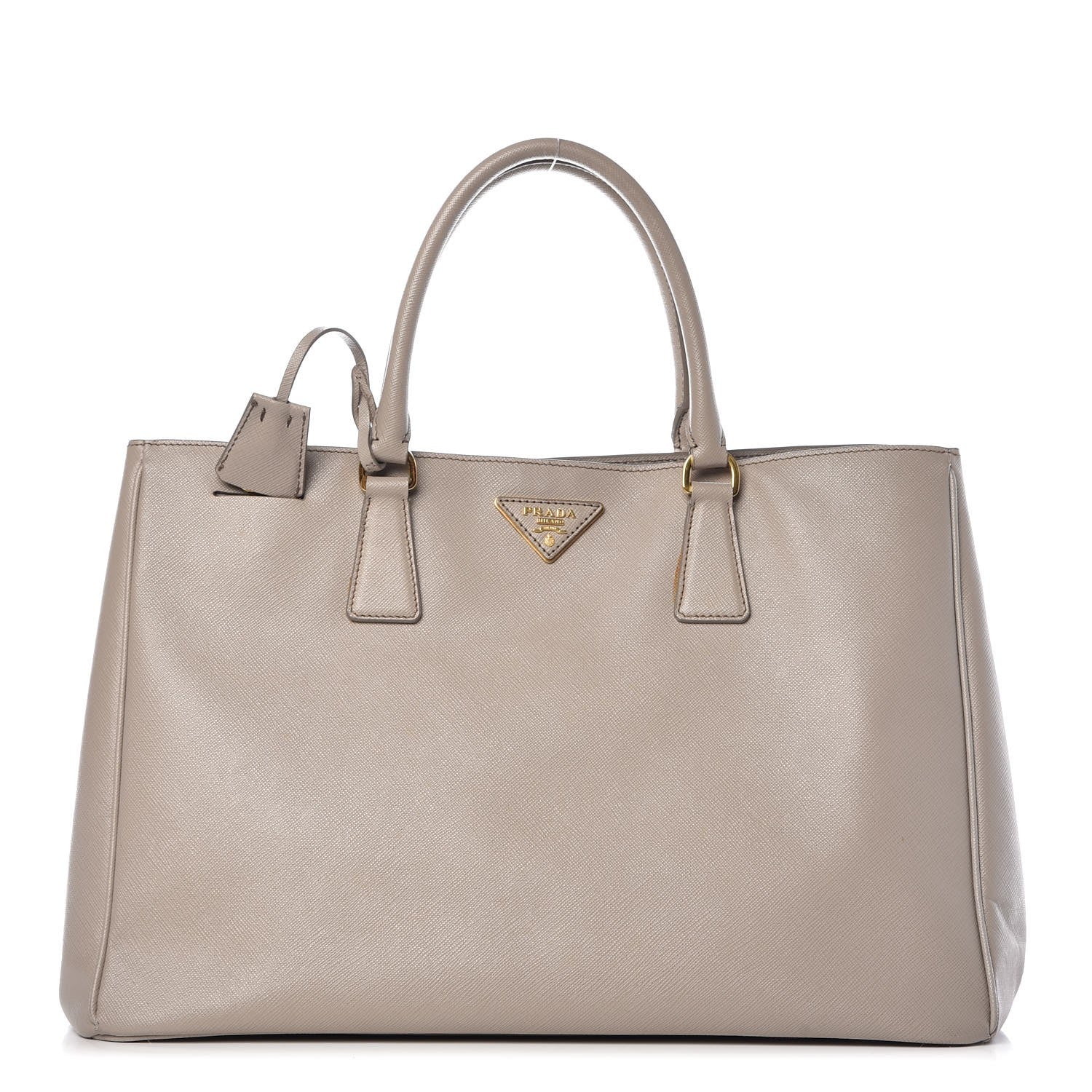 Prada Saffiano Lux Large Tote Argilla 1 of 16