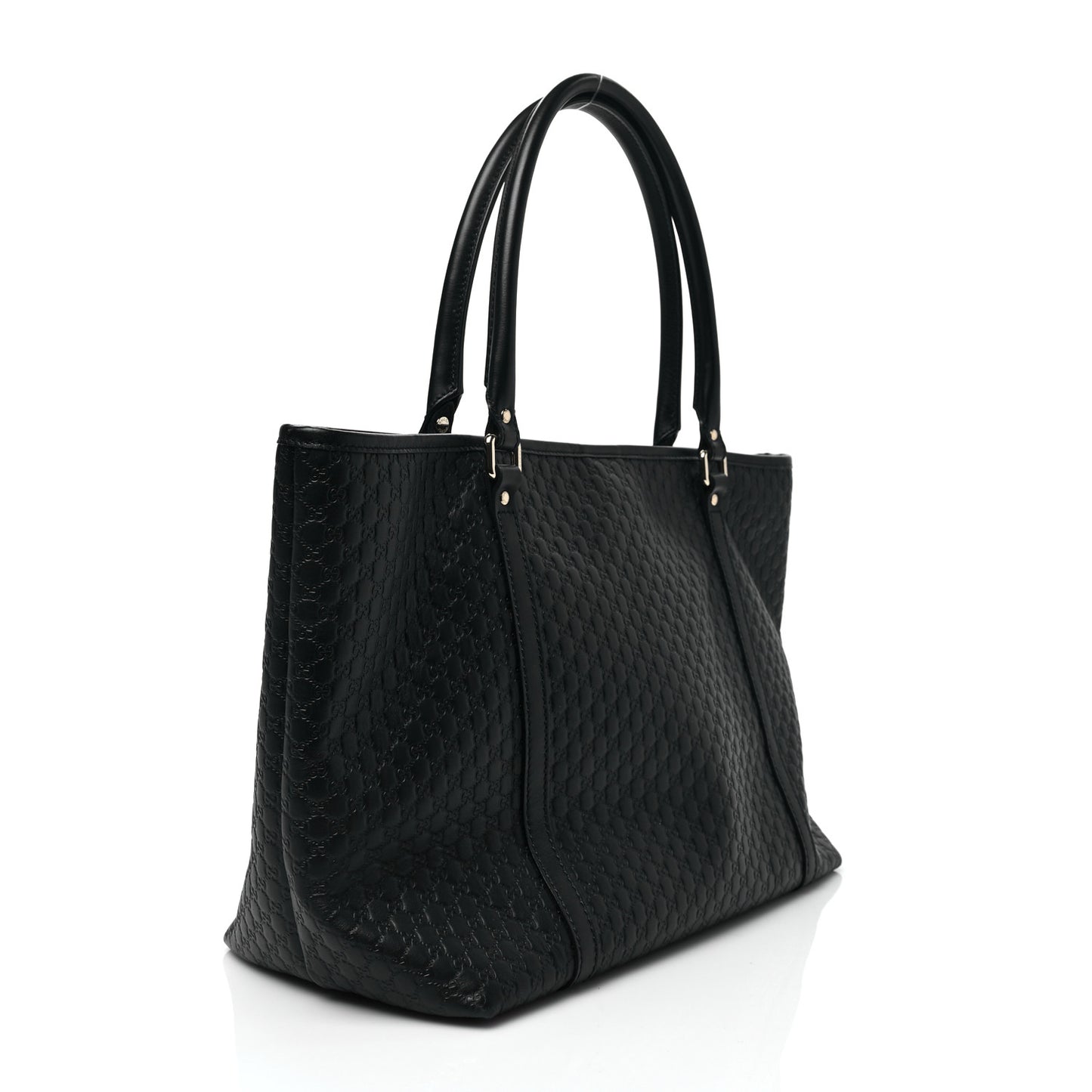 Microguccissima Medium Joy Tote Black